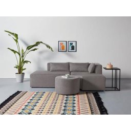 GALA Ecksofa Rue Ginoux, 3 Teile, zusammengesetzt aus Modulen, in vielen Bezugsqualitäten und Farben.