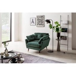 Trendfabrik Loungesessel Amira, mit Strasssteinen und goldfarben Applikationen