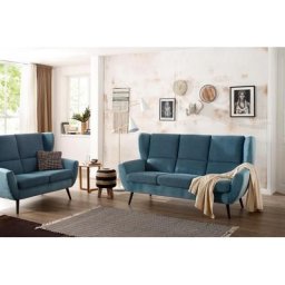 Home affaire 3-Sitzer Forli, auch in NaturLEDER®