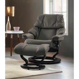 Stressless® Fußhocker Reno, mit Classic Base, Gestell Schwarz