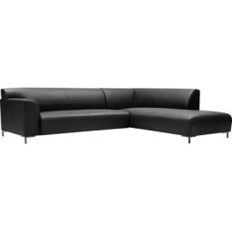 LOVI Ecksofa Salsa, Füße Metall grau