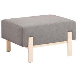 OTTO products Hocker Hanne, Verschiedene Bezugsqualitäten: Baumwolle, recyceltes Polyester