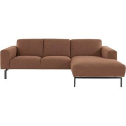 andas Ecksofa Lungre, in verschiedenen Größen bestellbar, extra hohe Füße aus Metall