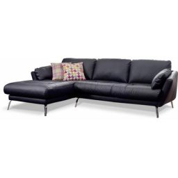 W.SCHILLIG Ecksofa softy, mit dekorativer Heftung im Sitz, Füße Chrom glänzend