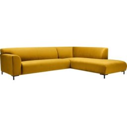 LOVI Ecksofa Salsa, Füße Metall schwarz