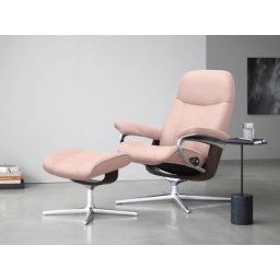 Stressless® Fußhocker Consul, mit Cross Base, Größe S, M & L, Holzakzent Wenge