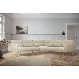 andas Ecksofa Brande, gleichschenklig,in skandinavischem Design