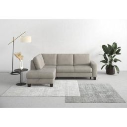 Home affaire Ecksofa Summer, mit Ottomane, mit oder ohne Bettfunktion und Bettkasten, Cord-Bezug
