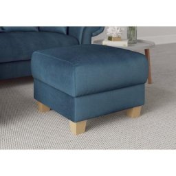 Home affaire Hocker Queenie Hocker, Praktischer Hocker mit softem, weichem Sitzkomfort