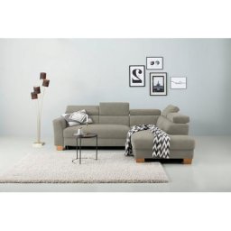 Home affaire Ecksofa, wahlweise Bettfunktion + Bettkasten, auch in Aqua Clean Supreme-Bezug