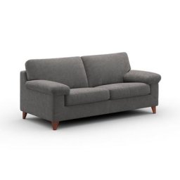 machalke® 2,5-Sitzer diego, mit weichen Armlehnen, Füße wengefarben, Breite 195 cm