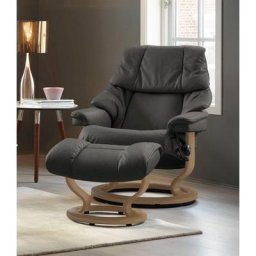 Stressless® Fußhocker Reno, mit Classic Base, Gestell Eiche