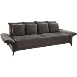 Jockenhöfer Gruppe Big-Sofa Schenna, verstellb.Armlehnen,Federkernpolsterung,8 Kissen,frei im Raum stellbar
