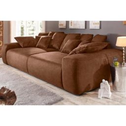 Home affaire Big-Sofa Riveo, Boxspringfederung, Breite 302 cm, Lounge Sofa mit vielen losen Kissen