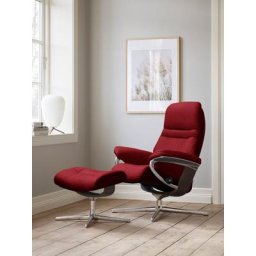 Stressless® Relaxsessel Sunrise, mit Cross Base, Größe S, M & L, Holzakzent Wenge