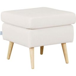 Guido Maria Kretschmer Home&Living Hocker Salla, Bezug auch in Luxus-Microfaser in Teddyfelloptik