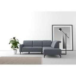 sit&more Ecksofa Bailando, wahlweise mit Kopfteilverstellung und Vorziehsitz, motorisch