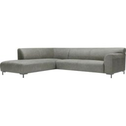 LOVI Ecksofa Salsa, Füße Metall grau