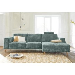Guido Maria Kretschmer Home&Living Ecksofa Logge, wahlweise mit Metall- oder Holzfüßen