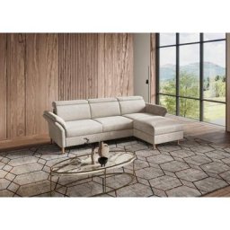 Home affaire Ecksofa, mit motorischen Funktionen im Sofa und Recamiere