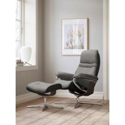 Stressless® Relaxsessel Sunrise, mit Cross Base, Größe S, M & L, Holzakzent Wenge