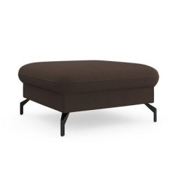 sit&more Hocker Fashion, inklusive Federkern, mit hochwertigen, schwarzen Metallfüßen