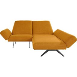 Places of Style Ecksofa Caiden, mit Arm- und Rückenfunktion, kleine Ausführung