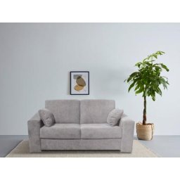 Home affaire 2-Sitzer Roma, Dauerschlaffunktion, mit Unterfederung, Liegemaße ca 123x198 cm