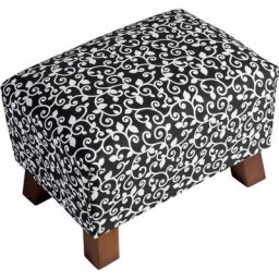 Max Winzer® Fußhocker Footstool, Minihocker Breite 40 cm, mit Ornamenten