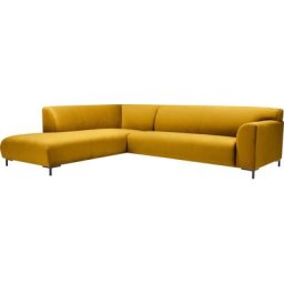 LOVI Ecksofa Salsa, Füße Metall grau