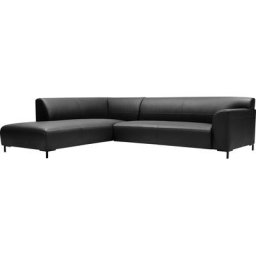 LOVI Ecksofa Salsa, Füße Metall schwarz