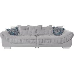 Leonique Big-Sofa Diwan, Breite 300 cm, lose Zier- und Rückenkissen