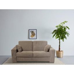 Home affaire 2-Sitzer Roma, Dauerschlaffunktion, mit Unterfederung, Liegemaße ca 123x198 cm
