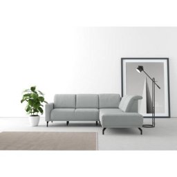 sit&more Ecksofa Bailando, wahlweise mit Kopfteilverstellung und Vorziehsitz, motorisch