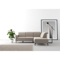 sit&more Ecksofa Bailando, wahlweise mit Kopfteilverstellung und Vorziehsitz, motorisch