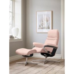 Stressless® Relaxsessel Sunrise, mit Cross Base, Größe S, M & L, Holzakzent Schwarz
