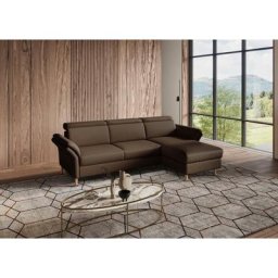 Home affaire Ecksofa, mit motorischen Funktionen im Sofa und Recamiere