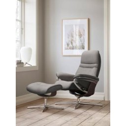 Stressless® Relaxsessel Sunrise, mit Cross Base, Größe S, M & L, Holzakzent Wenge