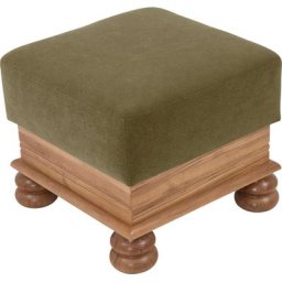 Max Winzer® Hocker Texas, mit dekorativem Holzgestell