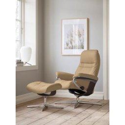 Stressless® Relaxsessel Sunrise, mit Cross Base, Größe S, M & L, Holzakzent Wenge