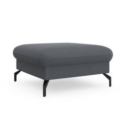 sit&more Hocker Fashion, inklusive Federkern, mit hochwertigen, schwarzen Metallfüßen