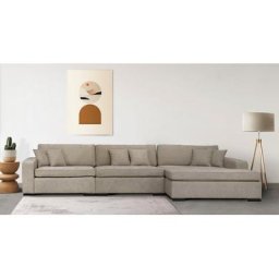 Guido Maria Kretschmer Home&Living Sofa-Eckelement Skara XXL, Lounge-Sofa XXL mit Federkern-Polsterung, in vielen Bezugsvarianten