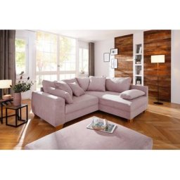 Home affaire Ecksofa Helena Luxus, bis zu 140 kg pro Sitzfläche, incl. 2 Nierenkissen und 3 Zierkissen