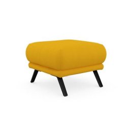 sit&more Polsterhocker Scandia, Mit schwarzen matten Metallfüßen
