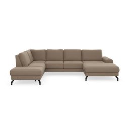 sit&more Wohnlandschaft Cinturo, inklusive Sitztiefenverstellung und Federkern, Sitzhöhe 45 cm