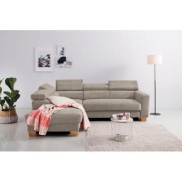Home affaire Ecksofa, wahlweise Bettfunktion + Bettkasten, auch in Aqua Clean Supreme-Bezug
