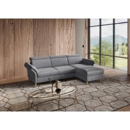 Home affaire Ecksofa, mit motorischen Funktionen im Sofa und Recamiere