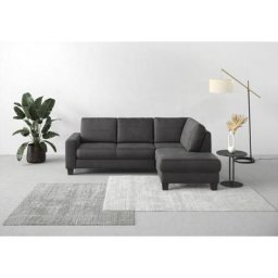 Home affaire Ecksofa Summer, mit Ottomane, mit oder ohne Bettfunktion und Bettkasten, Cord-Bezug