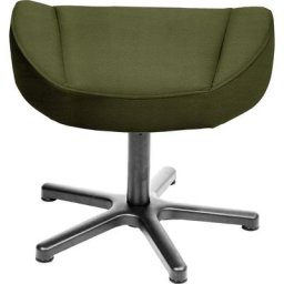 TOM TAILOR Hocker TOM PURE, mit Metall-Drehfuß in Chrom