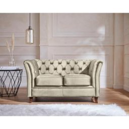 Home affaire 2-Sitzer Reims, mit echter Chesterfield-Knopfheftung, hochwertige Verarbeitung